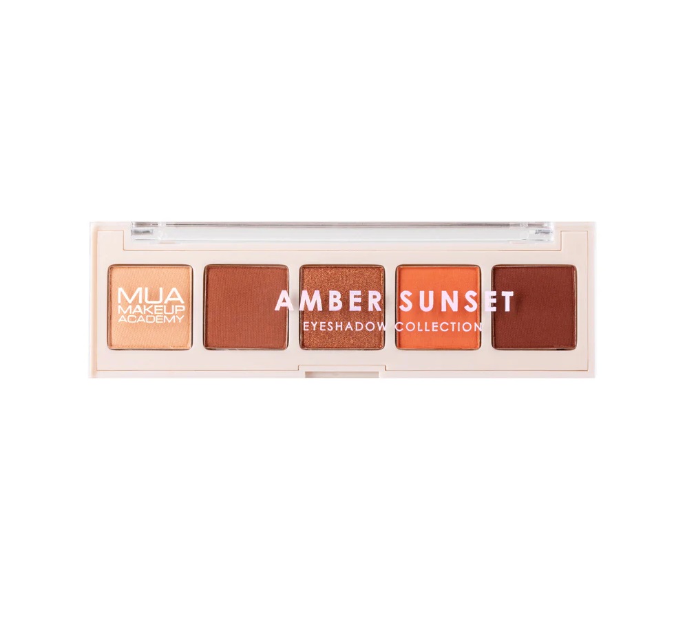 5 SHADE EYESHADOW PALETTE - AMBER SUNSET